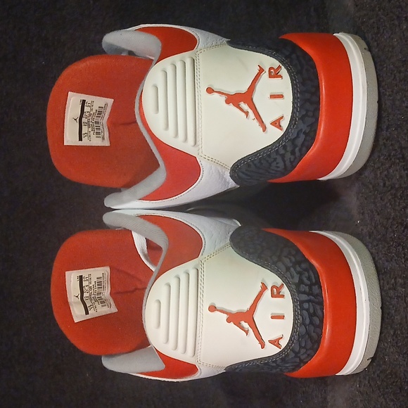 Air Jordan 3 Retro  OG "FIRE RED"  Mens Size-13 100% Authentic! - Picture 5 of 12